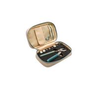 Prym Vario Case Sac de Rangement pour Pinces Vario, Organiseur pour Accessoires de Couture, Sac à Outils pour Outils à Bouton-Pression et œillets, Beige, 13,5 x 22,5 x 5 cm, Moderne