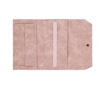 Trousse de rangement pour aiguilles à tricoter circulaires vides avec plusieurs fentes élastiques