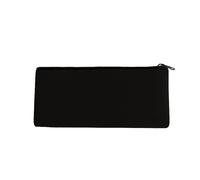 Trousse De Rangement Pour Crayons Portable À Fermeture Éclair Le Noir