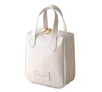 Trousse de rangement pour maquillage | Trousse de maquillage avec large ouverture - Trousse de maquillage esthétique portable résistante à l'eau avec poignée pour mascara, blanc, Refer to description,