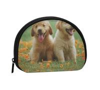 Trousse de Rangement pour Serviettes hygiéniques, Motif Chiots Labrador Retriever Jaune, Porte-Monnaie pour Femme