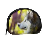 Trousse de Rangement pour Serviettes hygiéniques, Motif Malamute d'Alaska, Motif Bokeh, Mignon, pour Femme