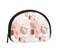 Trousse de Rangement pour Serviettes hygiéniques, Petite Taille, Motif Vague Or Rose, Porte-Monnaie pour cosmétiques et Femmes