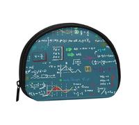 Trousse de Rangement pour Serviettes hygiéniques, Petite Trousse de Maquillage imprimée avec Formule mathématique, Porte-Monnaie pour Femme