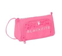 Trousse De Rangement Safta - 442244917 - Trousse D'ecolier Blackfit8 Glow Up Rose 20 X 11 X 8.5 Cm