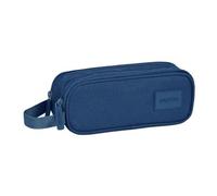 Trousse De Rangement Safta - M513 - Portatodo Double Basic Marino, Bleu Marine, Estandar, Decontracte