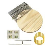 Trousse De Réparation Et De Raccommodage Pour Patchs De Tricot - Fournitures De Tissage Compactes - Kit De Tissage De Rapiéçage - pour la du Tissu, de l'Écharpe, du Pull, des Chaussettes, pour Grand-p