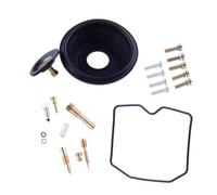 Trousse de réparation Kit De Réparation Carburateur Moto, Membrane De Soupape De Coupure D'air, Compatible Avec Pour KLR650 1987-2018, 1 Jeu