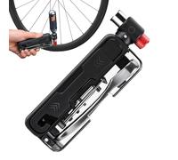Trousse De Réparation Vélo, Kit D'Entretien Vélo, de Clé et Tournevis Anti-dérapants à Libération Rapide Portable pour Randonnée, Tourisme, Cyclisme, Scooter, Déplacements et Moto