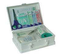 Trousse De Secours 4 Personnes Esculape 6 (H) X 18 (L) X 13 (P) Cm Blanc