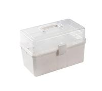 trousse de secours， Boîte de Premiers Secours Boîte Médicale Boîte de Premiers Secours en étain for la Maison Boîte de Rangement de médicaments Organisateur Boîte de Rangement avec Compartiments Boîte