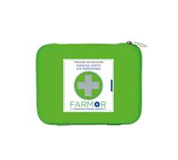 Trousse de secours Espaces Verts 4/6 personnes en PU vert fluo FARMOR - TRO 2750 VER