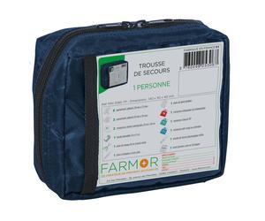 TROUSSE DE SECOURS INDIVIDUELLE FARMOR 1 PERSONNE - MIN 3060 TP