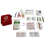 Trousse de secours - Kits de premiers secours : bandages, pinces, ciseaux, pansements... Tout est inclus !