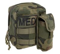 Trousse de secours tactique avec accessoires Version économique IPMED Boxmet Medical - wz.93 Pantera PL Woodland