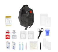 Trousse de Secours Tactique S - Kit de Premiers Soins Complet Assemblé en France - Boîte d’Urgence pour Maison, Voiture, Voyage, Sport et Loisirs - Trousse de Premiers Soins tactique