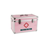 trousse de secours， Trousse de premiers secours Boîte de premiers secours Boîte de rangement Poignée portable domestique Boîte de rangement médicale Boîte médicale Boîte de premiers secours 11,8/13,7/