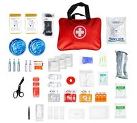 Trousse de Secours XL - Kit de Premiers Soins Complet Assemblé en France - Boîte d’Urgence pour Maison, Voiture, Voyage, Camping, Randonnée, Sport & Travail - Trousse de Premiers Soins