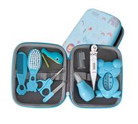 Trousse De Soin Bébé Plic Care Bleu Kit Hygiène Complet Nouveau-Né Bleu