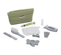 Trousse de soin plumea vert cactus avec 9 accessoires