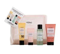 Trousse de soins - LIERAC - Les Essentiels Beauté - 4 produits - Nettoyant - Protection solaire
