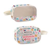 Trousse de survie pour personnel médical, infirmière, assistante médicale, trousse de survie, trousse de maquillage, cadeau de remise de diplôme, Ma Bag, Sacs cosmétiques