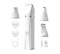 Trousse de Toilettage pour Animaux,Rasoir Sans Fil Rechargeable | Kit de Toilettage Rechargeable Petit Chien à Faible Bruit | Pour Chats Chiens Griffes Oreilles Visage Hanche Poils