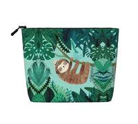 Trousse de toilette à motif pompiers pour femmes - Pour petits garçons et filles - Idéale pour le rangement quotidien, les voyages et les voyages d'affaires., Hug Tree Paresse., Taille unique