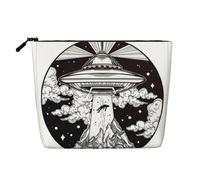 Trousse de toilette à motif vaisseau spatial, convient pour les voyages d'affaires et un usage quotidien.