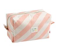 Trousse de toilette à rayures Roses Pop