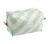 Trousse de toilette à rayures Vertes Pop