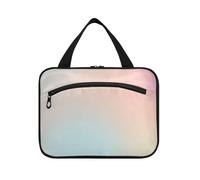 Trousse de toilette à suspendre avec crochet pour femme avec dégradé de couleur, organiseur de cosmétiques portable pour maman, randonnée, Porta Cosmeticos Mujer para cartera L