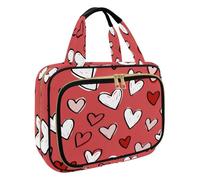 Trousse de toilette à suspendre pour femme, motif cerfs de la forêt d'hiver, trousse de maquillage de voyage, trousse de toilette pour accessoires essentiels de voyage, Multicolore 11., M, Trousse de