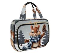 Trousse de toilette à suspendre pour femme, motif feuilles de lame, trousse de maquillage de voyage, trousse de toilette pour accessoires essentiels de voyage, Multicolore 10., M, Trousse de toilette