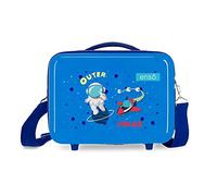 Trousse de Toilette Adaptable Enso Outer Space avec Bandoulière Bleue 29x21x15 cms ABS Rigide 9.14L 0.8 kgs