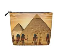Trousse de toilette avec fermeture éclair pour femme Motif tournesol, Égyptiens anciens, Taille unique
