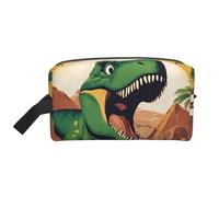 Trousse de toilette avec imprimé dinosaure film 03 pour homme et femme, pour voyage, salle de sport, quotidien
