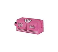 Barbie Varsity-Trousse de Toilette de Voyage Brick Plus, Rose, 25 x 12 cm