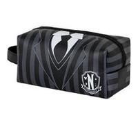 Karactermania Trousse toilette Wednesday Uniform Plus Brick – gris foncé / noir / blanc cassé – One Size