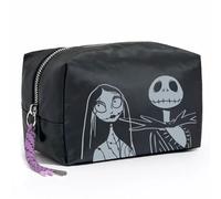 CERDÁ - Trousse de toilette de voyage L'Étrange Noël de Monsieur Jack - Noir, grande capacité