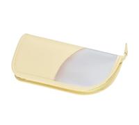 Trousse de toilette de - Grande capacité, jaune, Voir description | Trousse de maquillage sur pied en polyuréthane pour savon, nettoyant pour le visage, lotion, voyage d'affaires, camping
