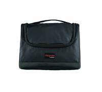 Trousse de toilette de qualité supérieure à suspendre | Degree by DEGELER Trousse de toilette pour un usage quotidien et en voyage | Convient pour homme et femme, Noir , ca. 30x15x22 cm, Trousse de