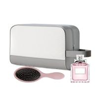 Trousse de toilette de sport pour femme, sac de douche de voyage | Trousse de toilette étanche avec fermeture éclair, grand organisateur de rangement pour la natation, l'état, Cendres de brouillard