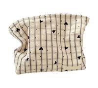 Trousse de toilette de voyage à motif écossais - Sac à main de maquillage portable étanche pour femmes et filles, Amour rayé, Beauté de masse