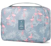 Trousse de toilette de voyage à suspendre Bleu Flamingo, Trousse de toilette avec poignée, A0157