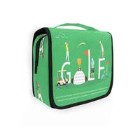 Trousse de toilette de voyage à suspendre pour jeunes gens jouant au golf pour femmes, hommes et filles, sac de rangement étanche pour le sport, le maquillage, les cosmétiques et le lavage pour les