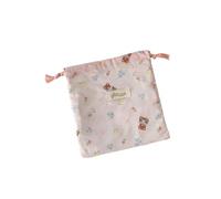 Trousse de toilette de voyage avec cordon de serrage pour cosmétiques, bijoux, boucles d'oreilles, maquillage, petite poche, C, Small