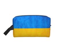 Trousse de toilette de voyage avec drapeau ukrainien, trousse de maquillage, trousse de toilette à suspendre pour femme et homme, gym quotidien