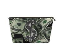 Trousse de toilette de voyage avec inscription « Dollar Sign Money » - Organiseur de sac à main, sac de rangement intérieur avec fermeture éclair, doré, Taille unique, Organiseur de sac