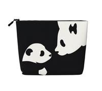 Trousse de toilette de voyage avec motif animal panda, convient pour les voyages d'affaires et un usage quotidien.